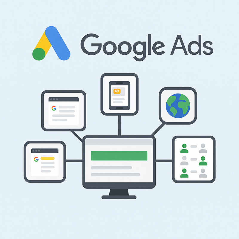 Các dạng dịch vụ chạy quảng cáo Google mới nhất năm 2025