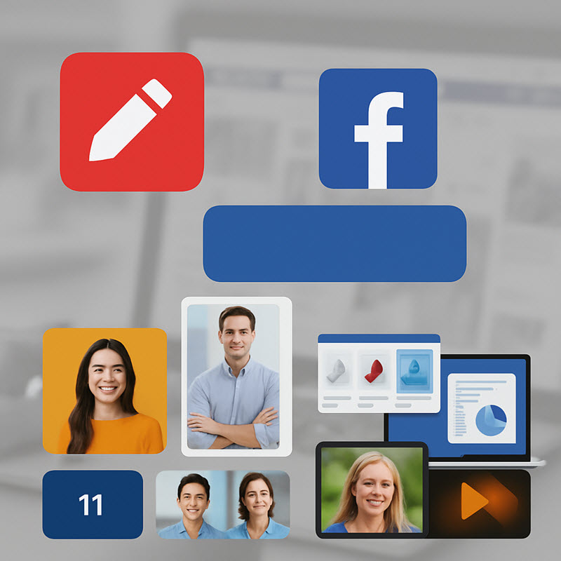 Dịch Vụ Marketing Facebook Thiết Kế Hình Ảnh – Video