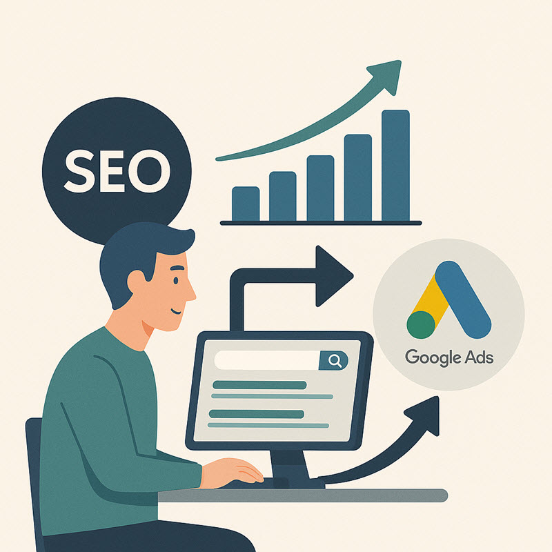 Dịch vụ quảng cáo Google Ads Và SEO: Kết Hợp Thế Nào Để Tạo Hiệu Quả Gấp Đôi Cho Doanh Nghiệp?