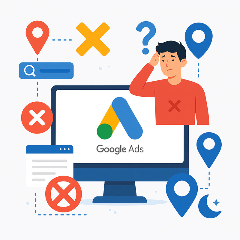 Những Sai Lầm Thường Gặp Khi Tự Chạy Google Ads