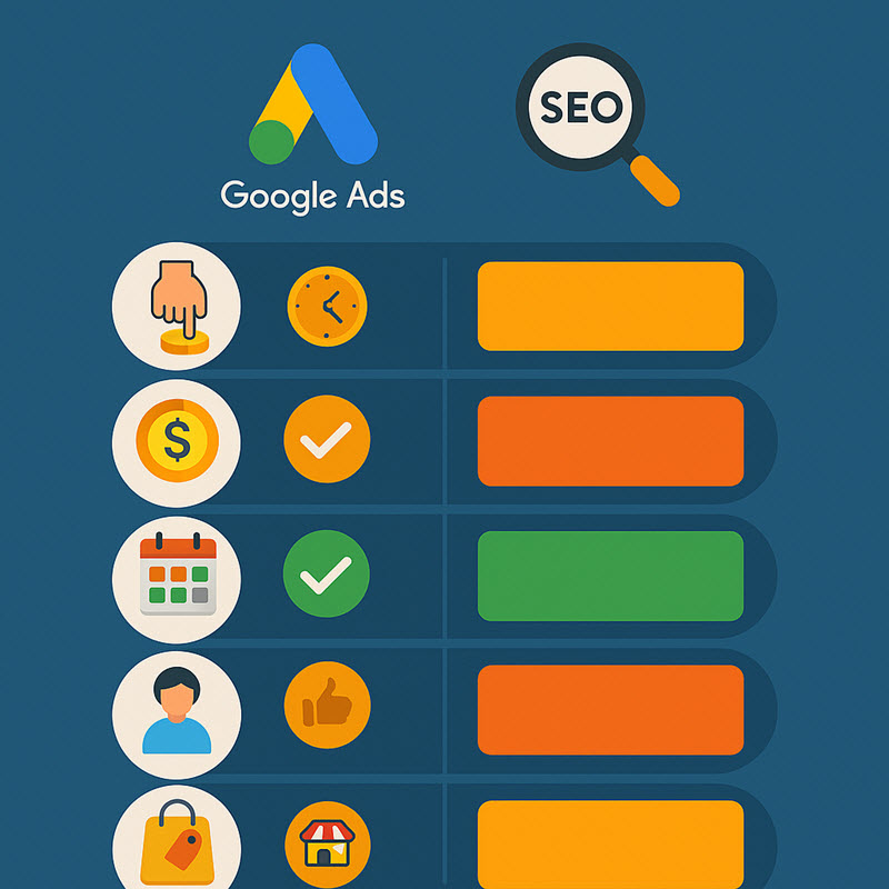 So sánh Google AdWords và SEO: Nên chọn cái nào cho doanh nghiệp?
