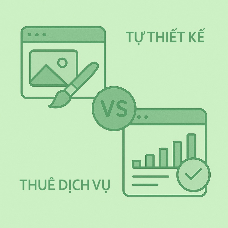 Tự làm website hay thuê dịch vụ