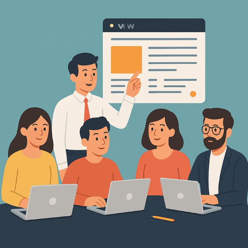 Đội ngũ làm website chuyên nghiệp của Wiix