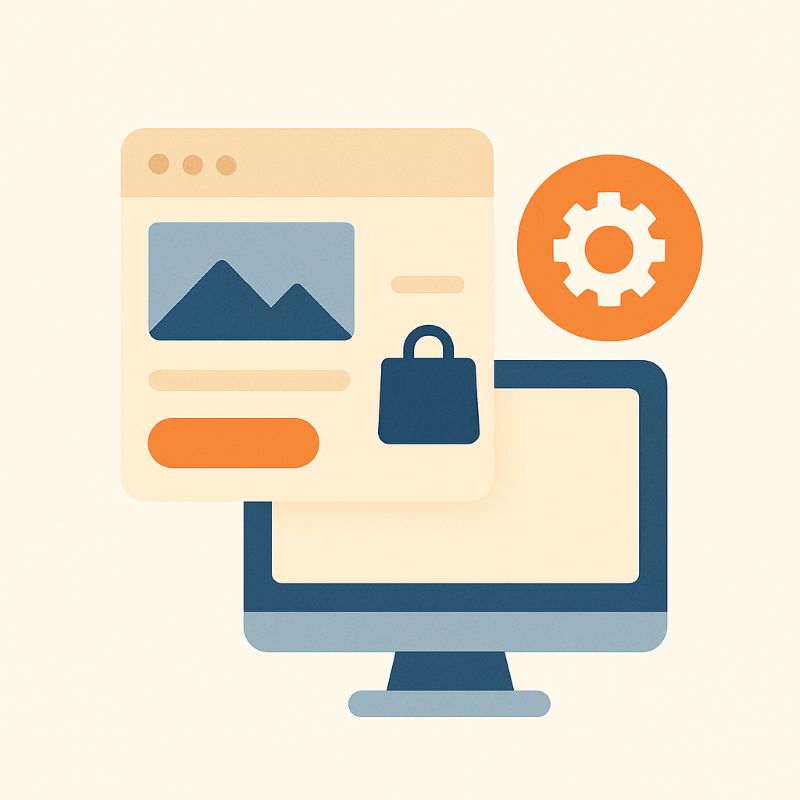 Giao diện thiết kế website phong cách hiện đại