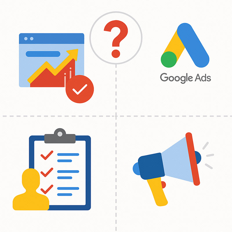 Xác Định Mục Tiêu Rõ Ràng khi chạy quảng cáo Google