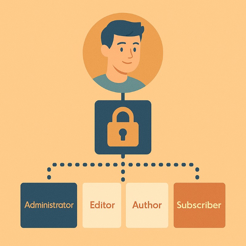 Phân quyền quản lí website WordPress