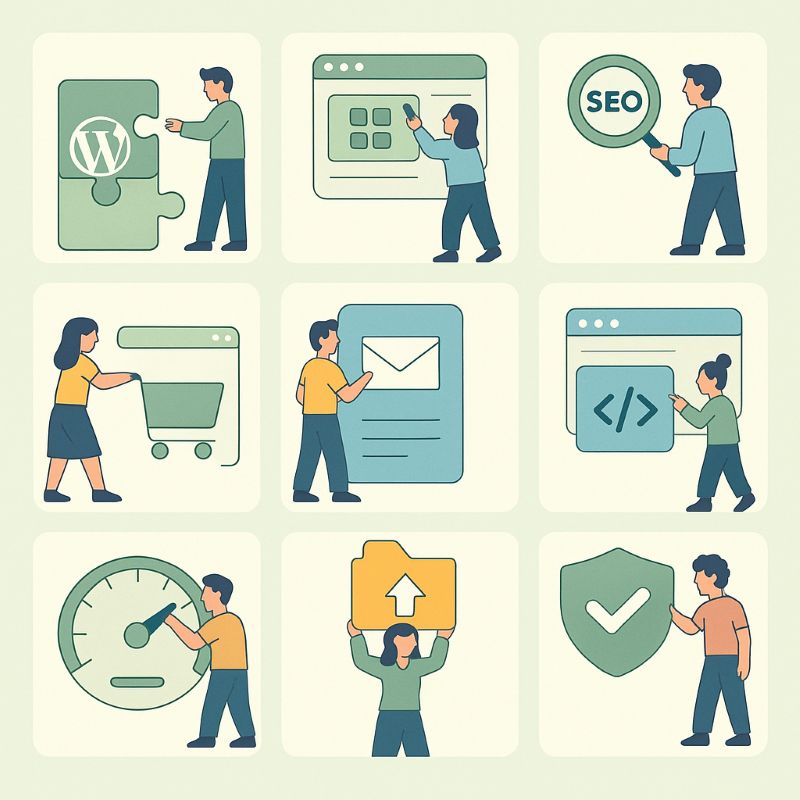 Plugin WordPress dành cho thiết kế trang web