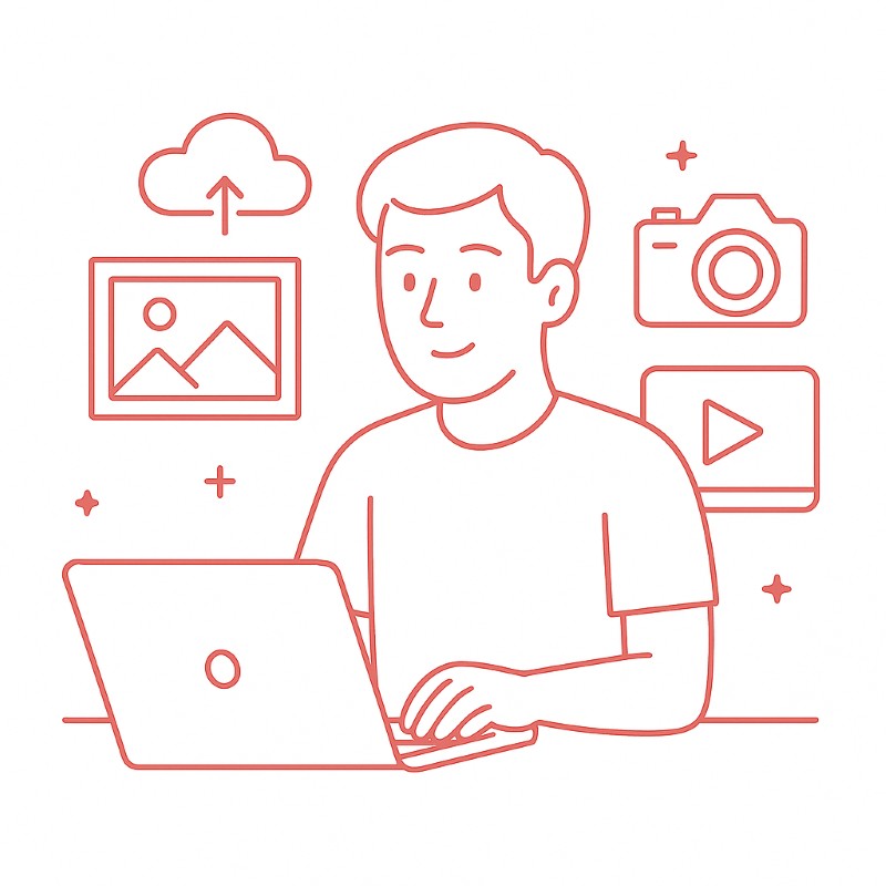 Sử dụng kho hình ảnh miễn phí để thiết kế website