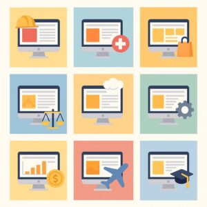 Thiết kế website công ty cho các ngành nghề