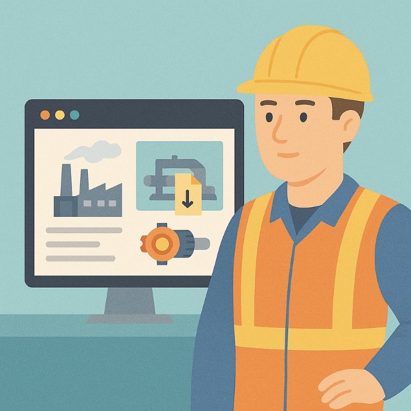 Thiết kế website công ty ngành sản xuất