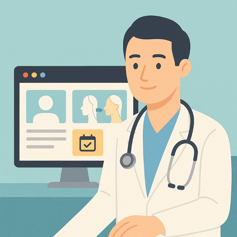 Thiết kế website công ty y tế thẩm mỹ