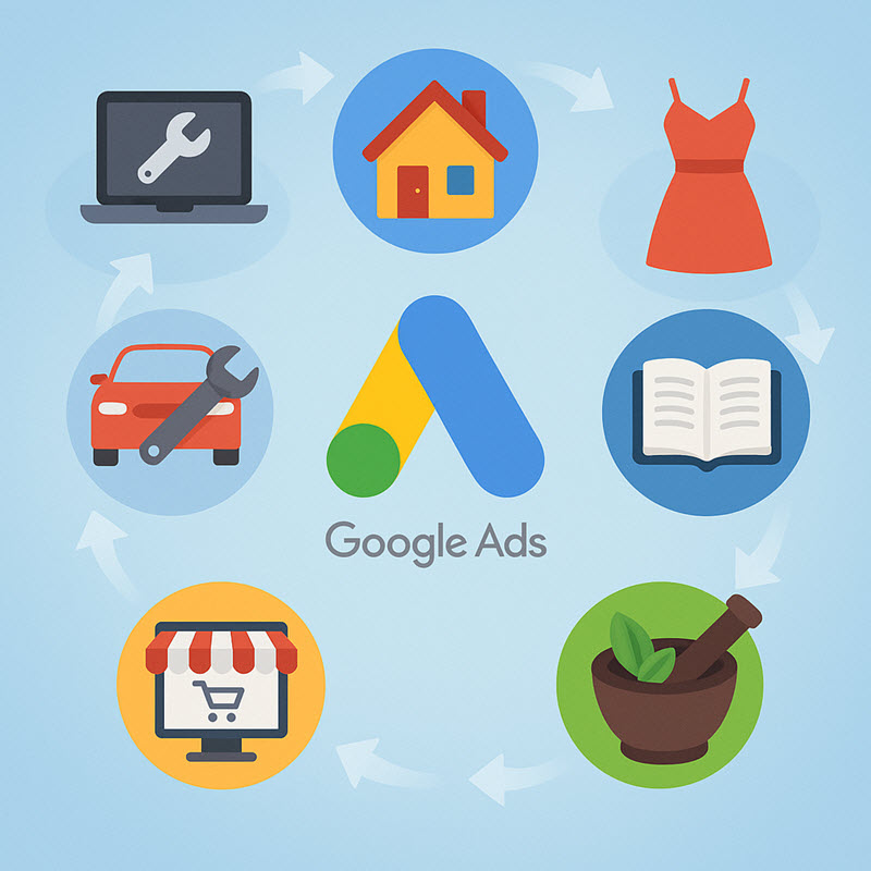 Top 7 ngành nghề phù hợp quảng cáo Google giá rẻ nhất