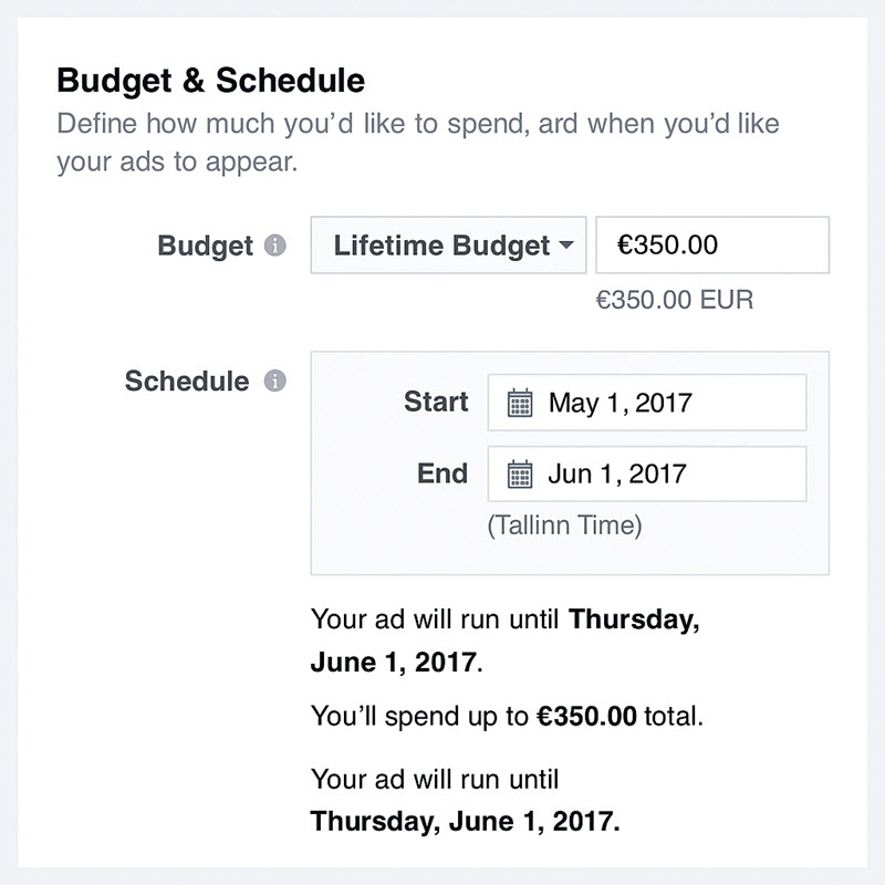 Ngân sách trọn đời (Lifetime Budget) 