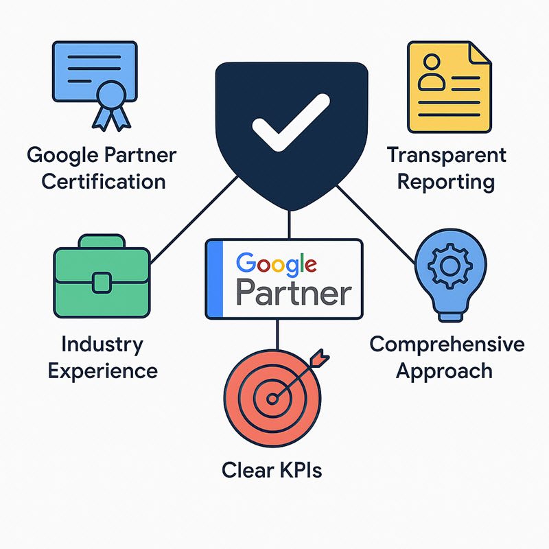 Tiêu chí đánh giá công ty quảng cáo Google Ads uy tín 