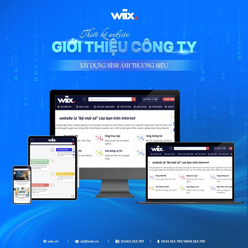 Thiết kế Website giới thiệu công ty